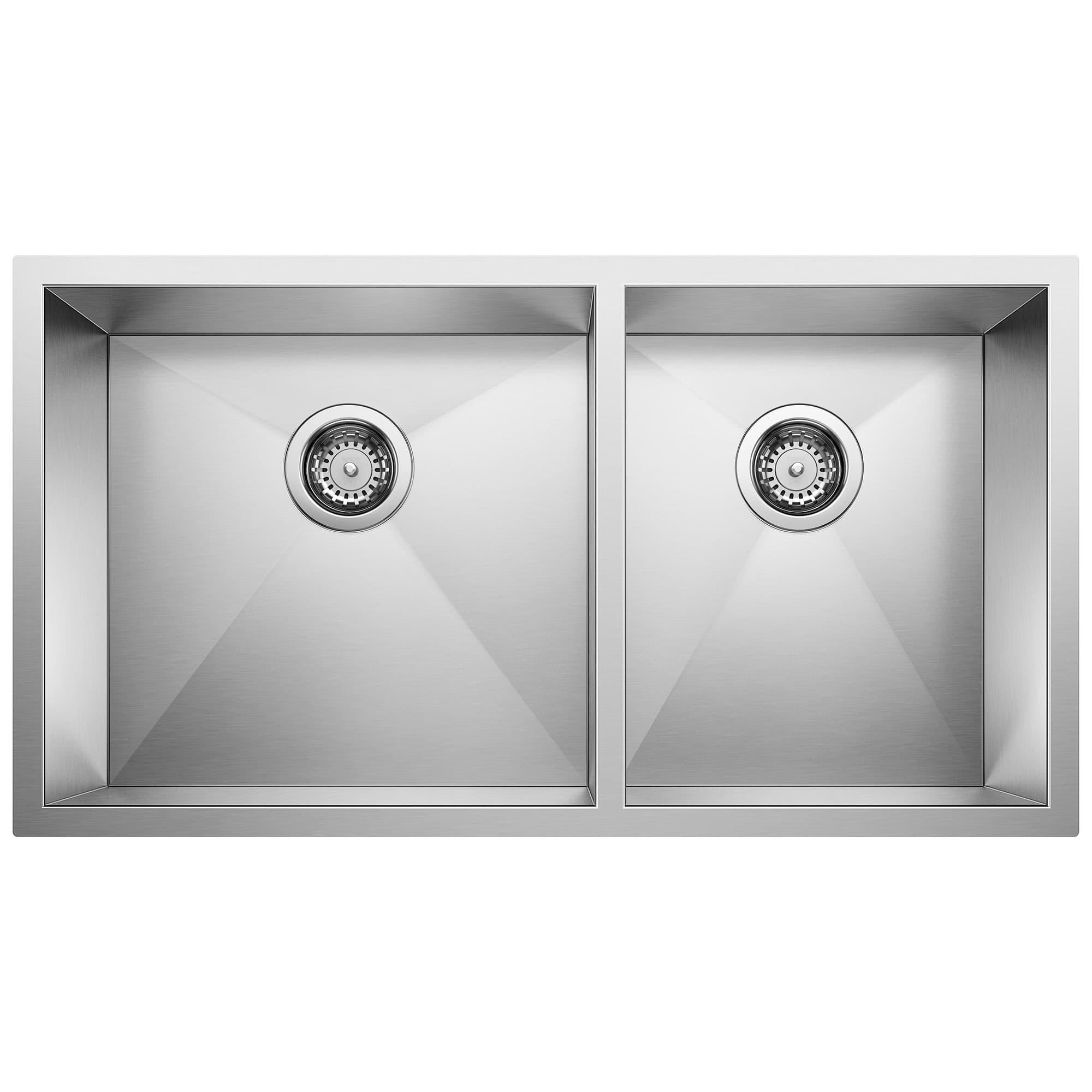 Precision 16" R0 1-3/4 Double Bowl Kitchen Sink material