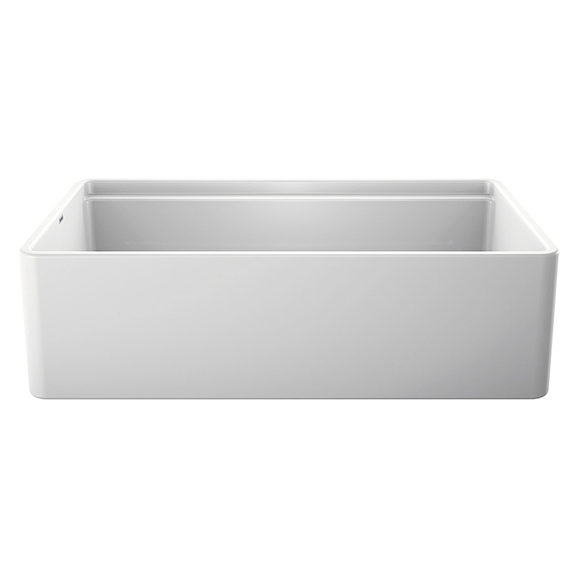Profina 36" Apron Single Bowl Farmhouse Sink - White material