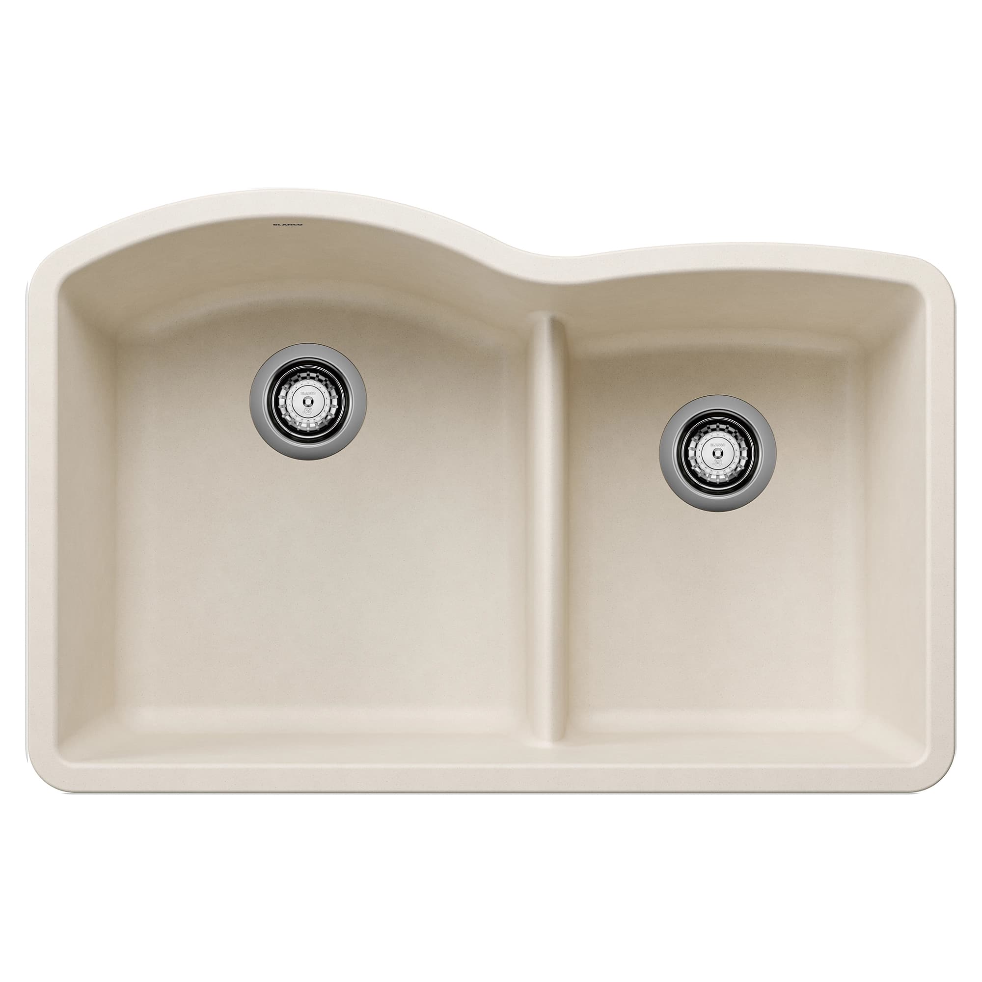 Diamond 1-3/4 Double Bowl Kitchen Sink with Low Divide - Soft White material