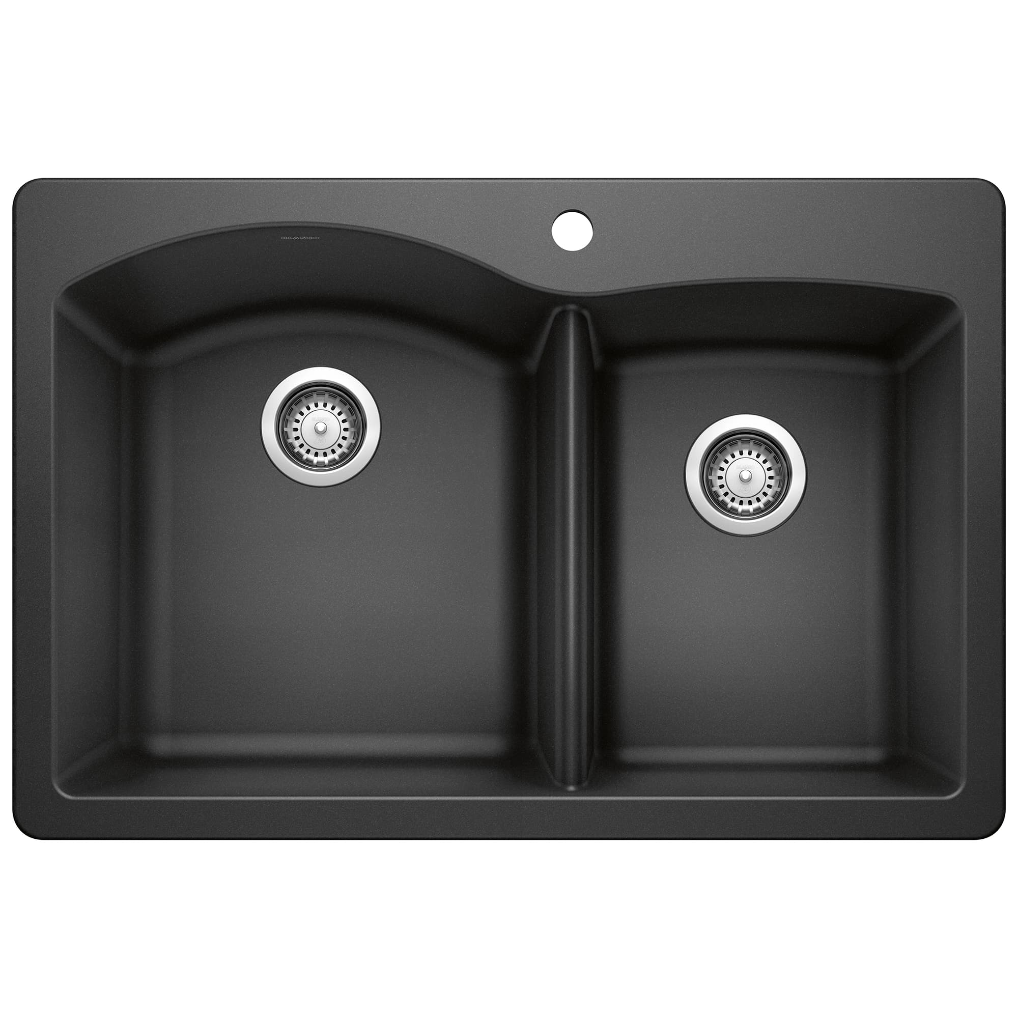 Diamond 1-3/4 Double Bowl Dual Mount Kitchen Sink - Anthracite material