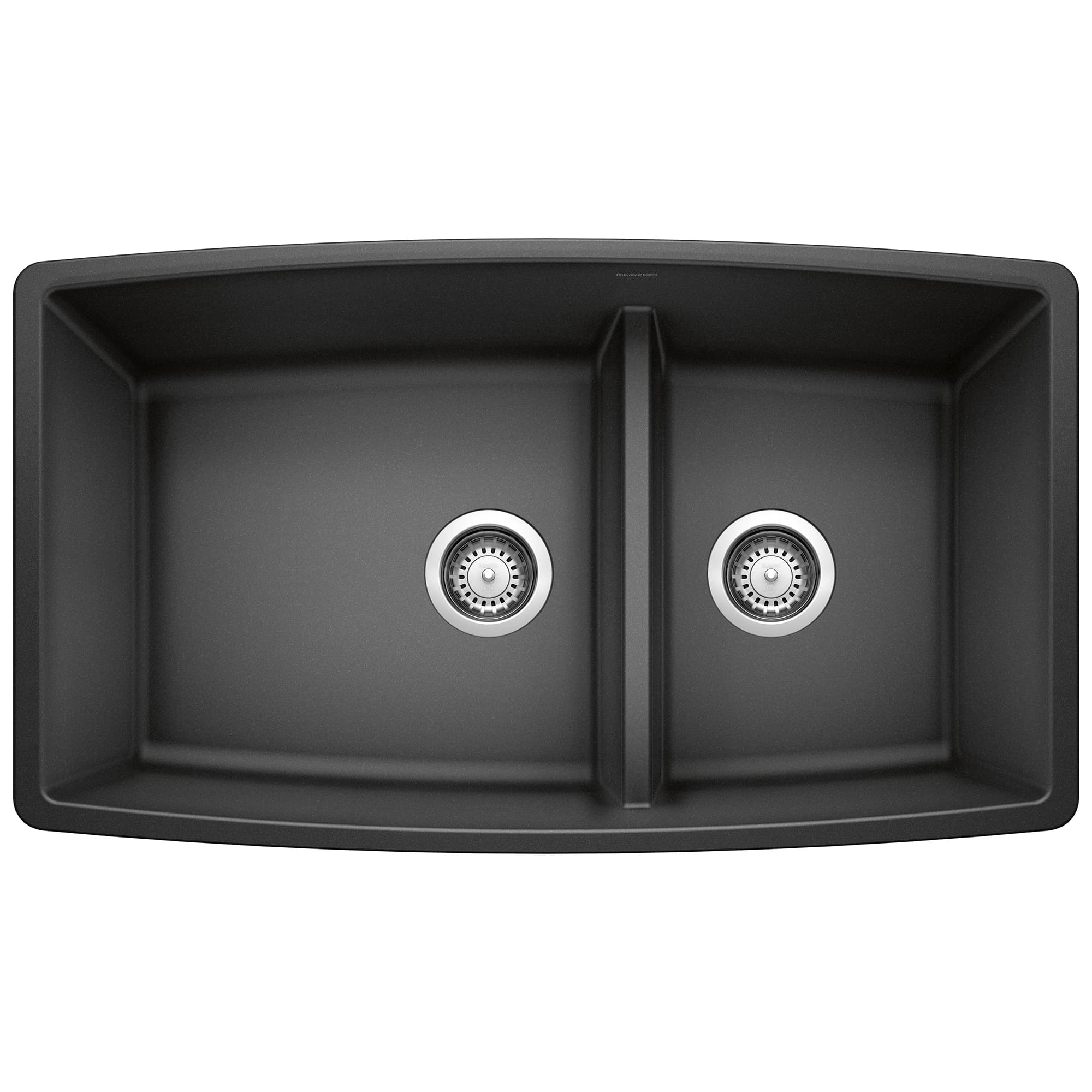 Performa 1 3/4 Double Bowl Kitchen Sink with Low Divide - Anthracite material