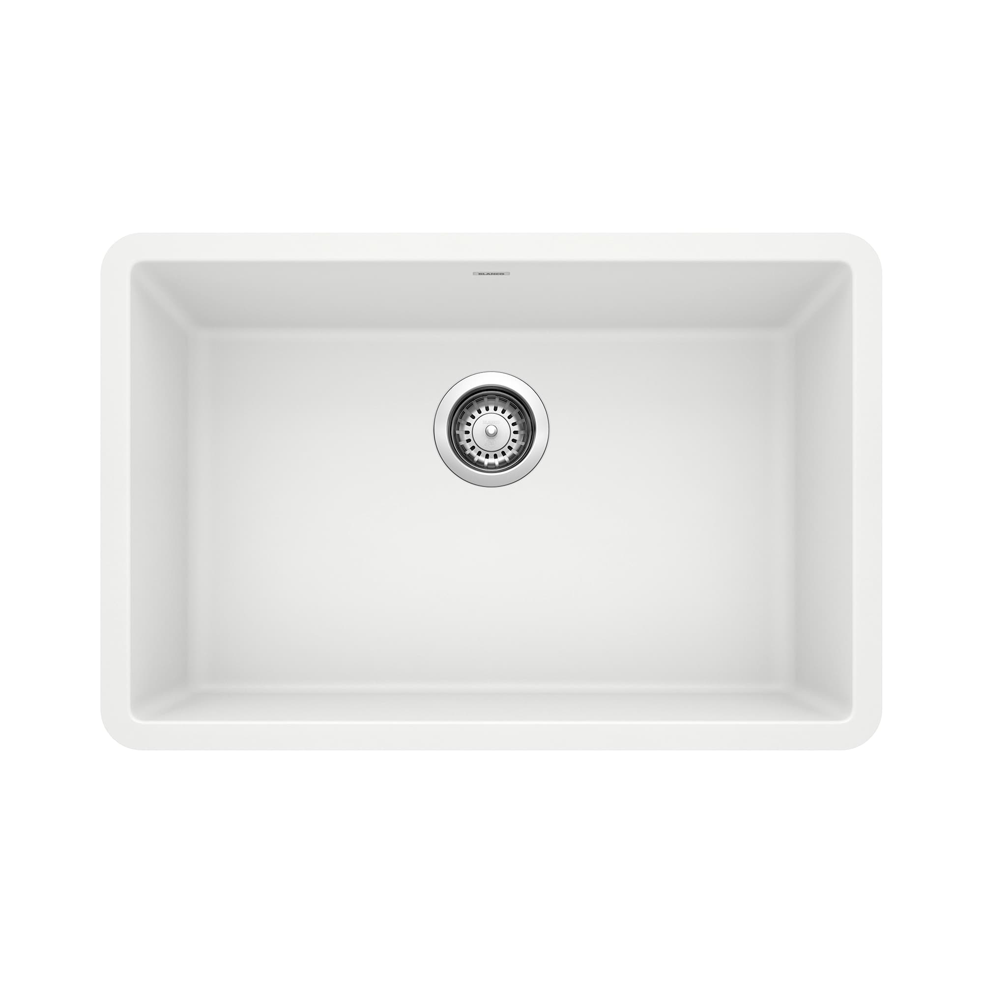 Precis 27" Single Bowl Kitchen Sink - White material