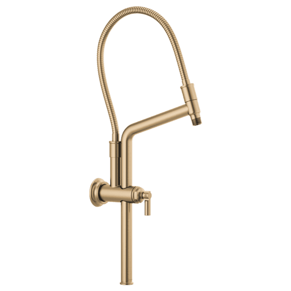 Brizo Brizo Universal Showering: 10 7/16" Classic Slide Bar Shower Arm And Flange material