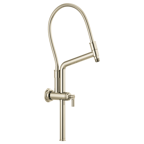 Brizo Brizo Universal Showering: 12 7/16" Classic Slide Bar Shower Arm And Flange material