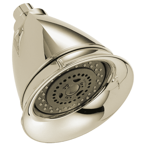 Brizo Brizo Universal Showering: 5" Classic Round H2Okinetic ® Multi-Function Wall Mount Showerhead material