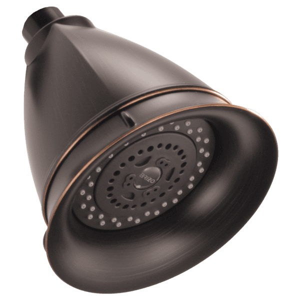 Brizo Brizo Universal Showering: 5" Classic Round H2Okinetic ® Multi-Function Wall Mount Showerhead material
