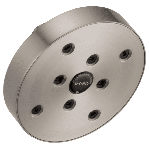 Brizo Brizo Universal Showering: 5" Linear Round H2Okinetic ® Single Function Wall Mount Showerhead material