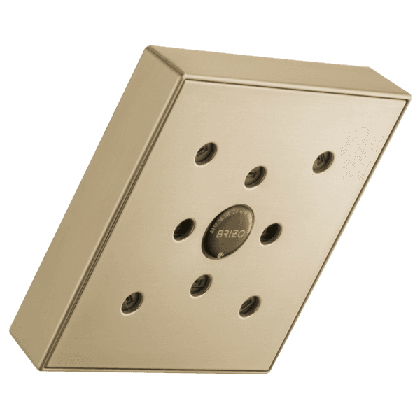 Brizo Brizo Universal Showering: 5” Linear Square H2Okinetic ® Single Function Wall Mount Showerhead material
