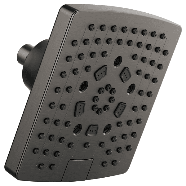 Brizo Brizo Universal Showering: 7” Linear Square H2Okinetic ® Multi-Function Wall Mount Showerhead material