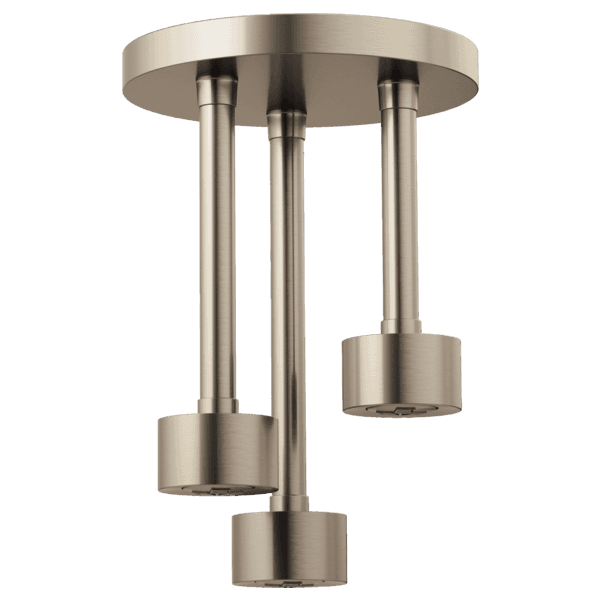 Brizo Brizo Universal Showering: Linear Round Single-Function H2Okinetic® Pendant Raincan Shower Head material