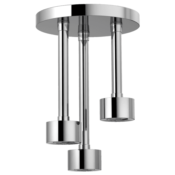 Brizo Brizo Universal Showering: Linear Round Single-Function H2Okinetic® Pendant Raincan Shower Head material