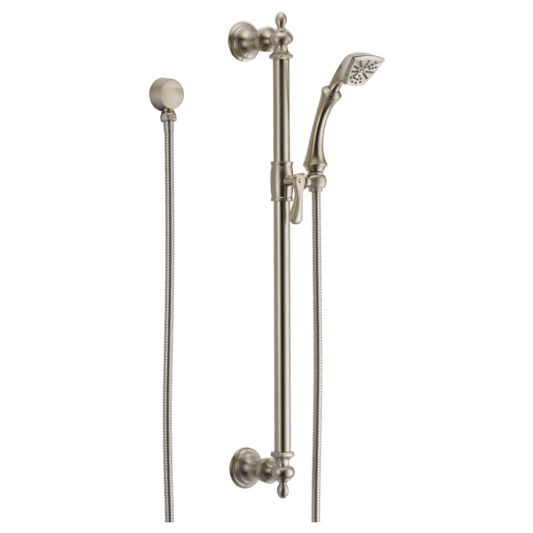 Brizo Charlotte®: Single-Function Slide Bar Hand Shower material