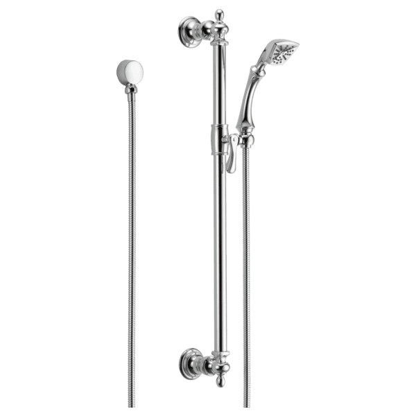 Brizo Charlotte®: Single-Function Slide Bar Hand Shower material