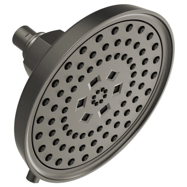 Brizo Invari®: 7 5/8” H2Okinetic® Round Multi-Function Shower Head - 2.5 GPM material