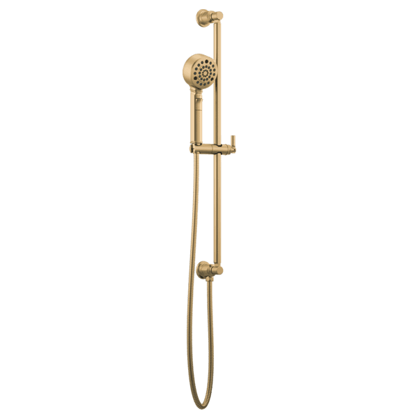 Brizo Invari®: H2Okinetic® Multi-Function Slide Bar Handshower material