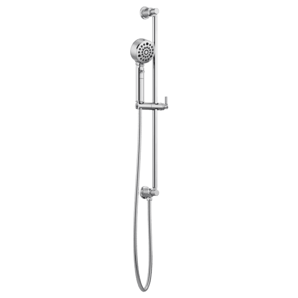 Brizo Invari®: H2Okinetic® Multi-Function Slide Bar Handshower material