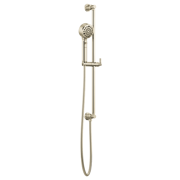 Brizo Invari®: H2Okinetic® Multi-Function Slide Bar Handshower material