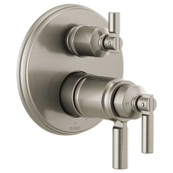 Brizo Invari®: Tempassure® Thermostatic Valve With Integrated 3-Function Diverter Trim material