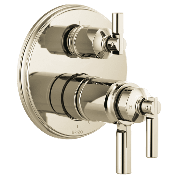Brizo Invari®: Tempassure® Thermostatic Valve With Integrated 3-Function Diverter Trim material