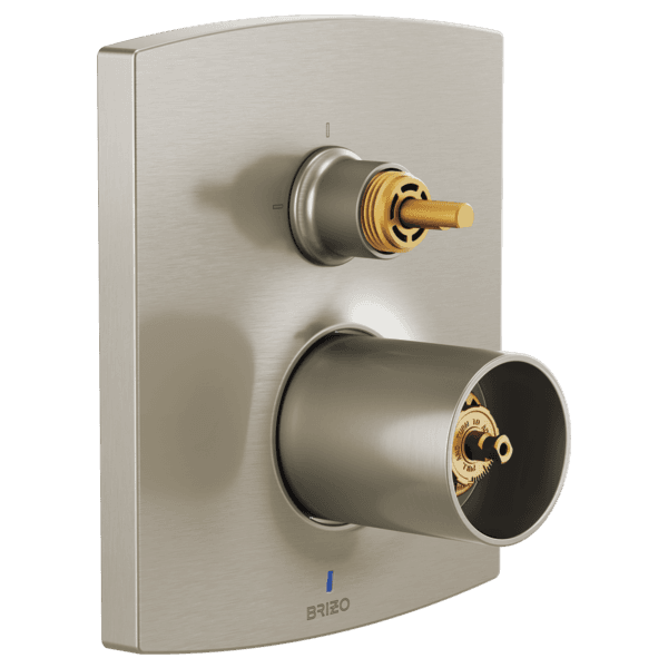 Brizo Kintsu®: Pressure Balance Valve with Integrated 3-Function Diverter Trim - Less Handles material