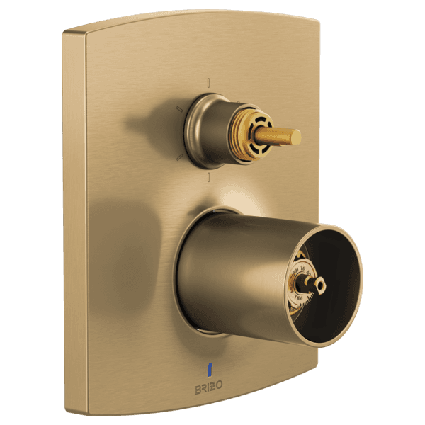 Brizo Kintsu®: Pressure Balance Valve with Integrated 6-Function Diverter Trim - Less Handles material