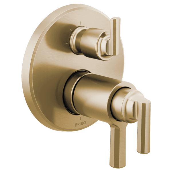 Brizo Levoir™: Tempassure® Thermostatic Valve With Integrated 3-Function Diverter Trim material