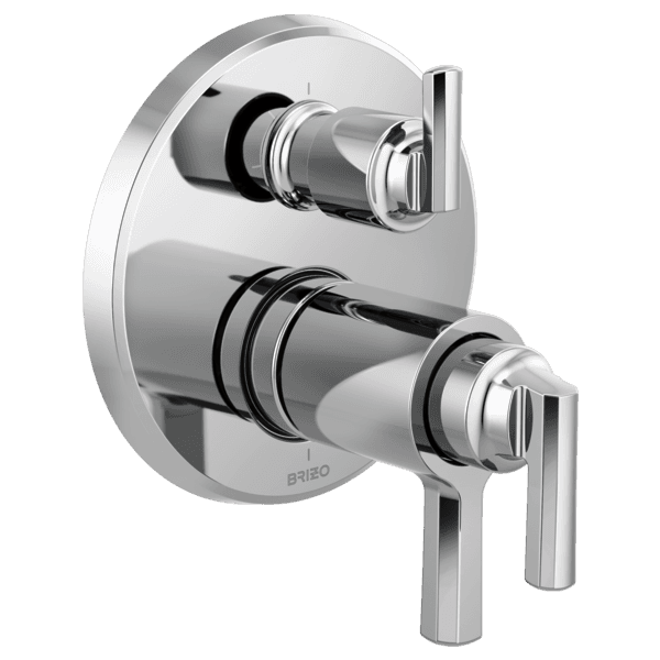 Brizo Levoir™: Tempassure® Thermostatic Valve With Integrated 3-Function Diverter Trim material