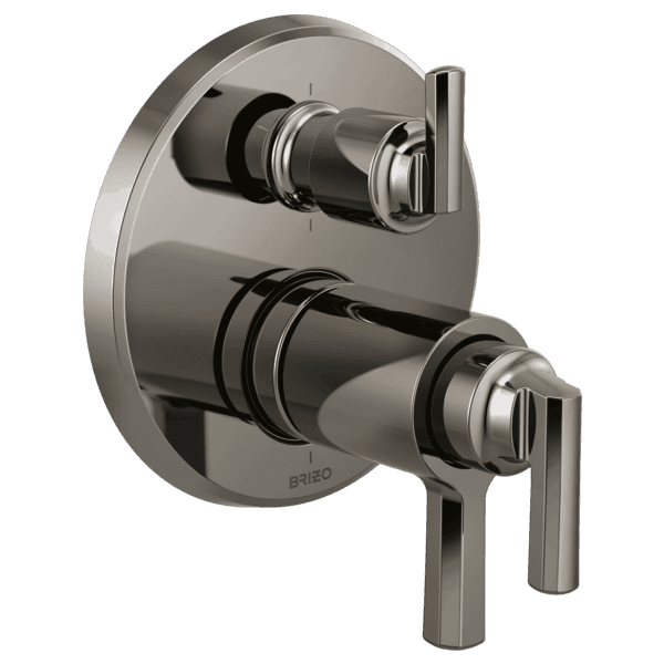 Brizo Levoir™: Tempassure® Thermostatic Valve With Integrated 6-Function Diverter Trim material