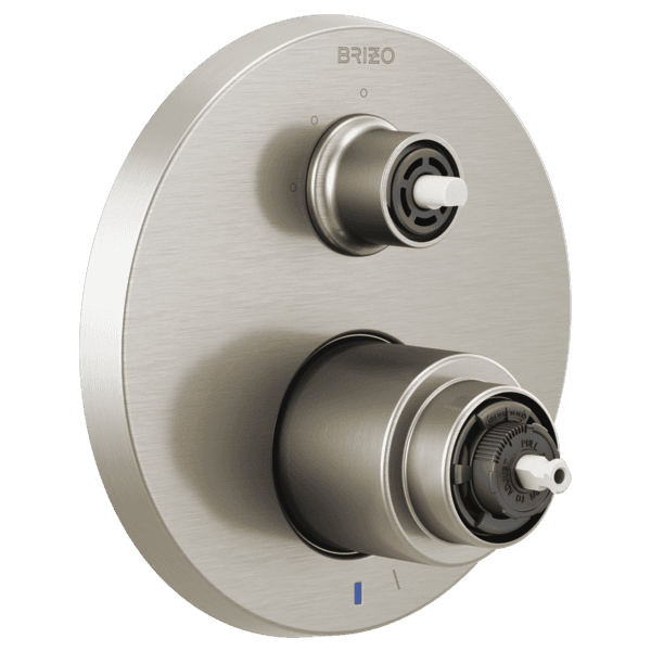Brizo Litze®: Pressure Balance Valve with Integrated 3-Function Diverter Trim - Less Handles material