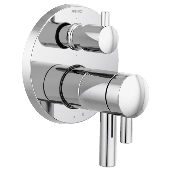 Brizo Odin®: TempAssure Thermostatic Valve with Integrated 6-Function Diverter Trim material