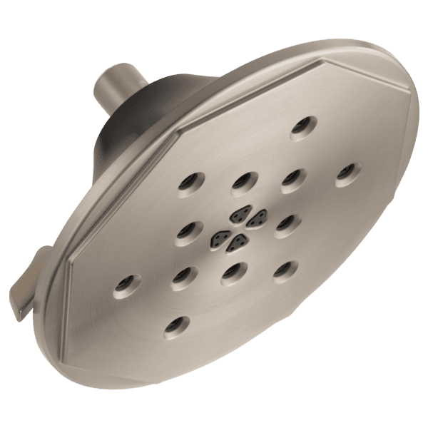 Brizo Rook®: 8” H2Okinetic ® Round Multi-Function Wall Mount Showerhead material