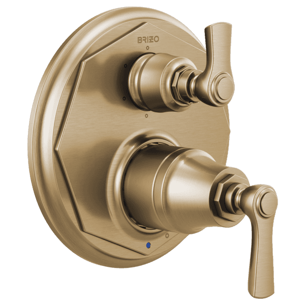 Brizo Rook®: Pressure Balance Valve with Integrated 6-Function Diverter Trim material