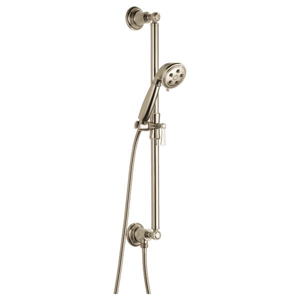Brizo Rook®: SLIDE BAR HANDSHOWER WITH H2Okinetic® TECHNOLOGY material