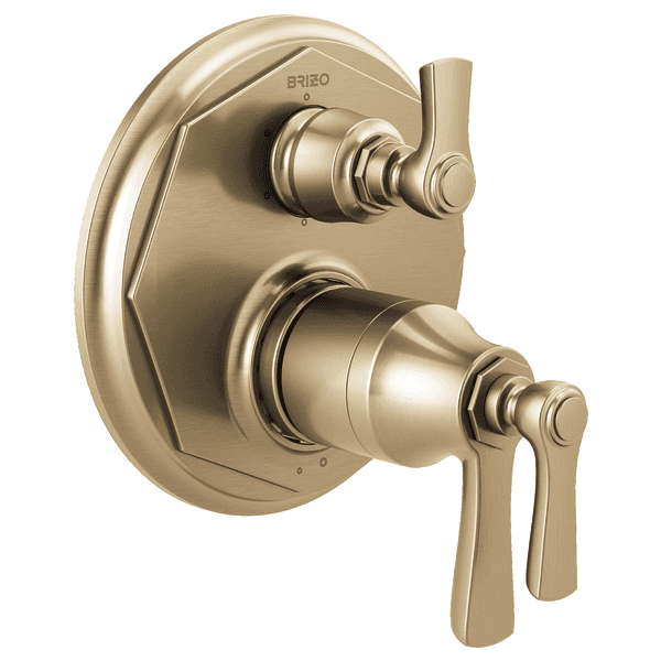 Brizo Rook®: TempAssure Thermostatic Valve with 6-Function Diverter Trim material