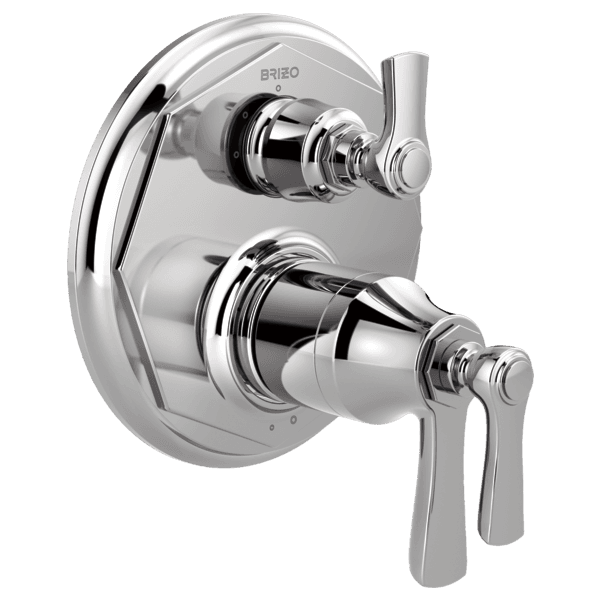Brizo Rook®: TempAssure® Thermostatic Valve with 3-Function Diverter Trim material