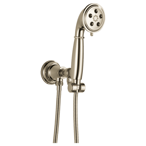 Brizo Rook®: WALL MOUNT HANDSHOWER WITH H2Okinetic® TECHNOLOGY material