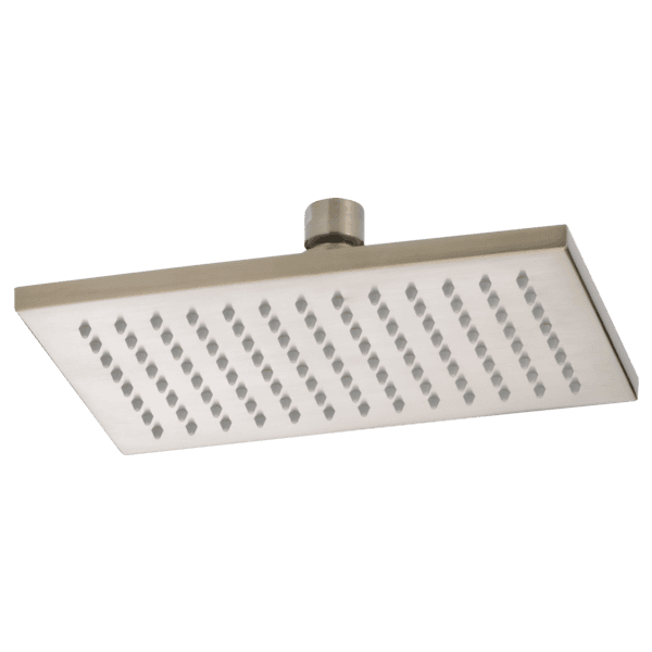 Brizo Siderna®: Rectangular Raincan Showerhead material