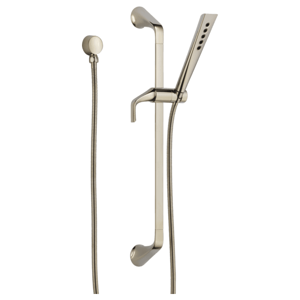 Brizo Sotria®: SLIDE BAR HANDSHOWER WITH H2Okinetic® TECHNOLOGY material
