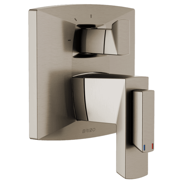 Brizo Vettis®: Tempassure® Thermostatic Valve With Integrated 3-Function Diverter Trim material