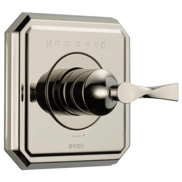 Brizo Virage®: SENSORI® THERMOSTATIC VALVE TRIM material