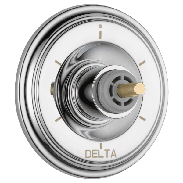 Delta Cassidy™: 6-Setting 3-Port Diverter Trim - Less Handle material
