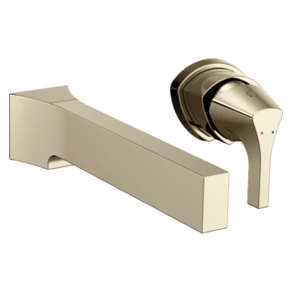 Delta Zura®: Single Handle Wall Mount Bathroom Faucet Trim material