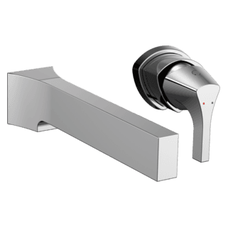 Delta Zura®: Single Handle Wall Mount Bathroom Faucet Trim material