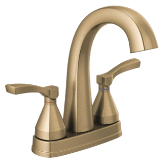 Delta Stryke®: Two Handle Centerset Bathroom Faucet material