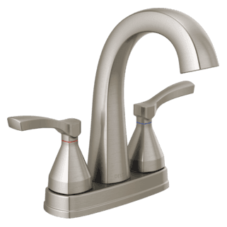 Delta Stryke®: Two Handle Centerset Bathroom Faucet material