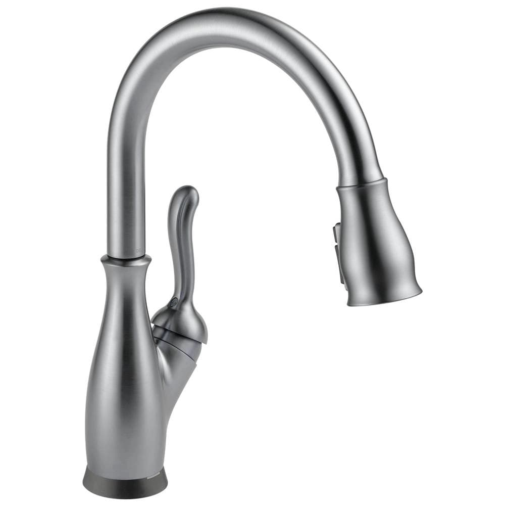 Delta Leland®: Single Handle Pull-Down Kitchen Faucet with Touch 2 O® and ShieldSpray® Technologies material
