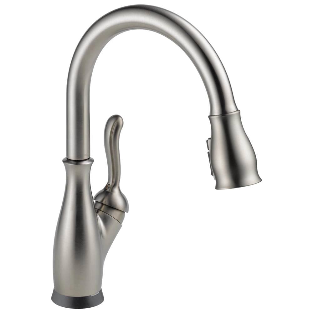 Delta Leland®: Single Handle Pull-Down Kitchen Faucet with Touch 2 O® and ShieldSpray® Technologies material
