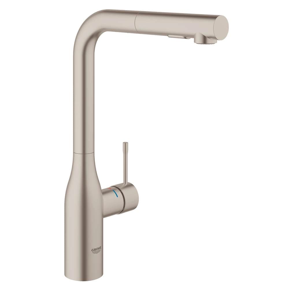 Single-Handle Pull-Out Kitchen Faucet Dual Spray 1.75 GPM material