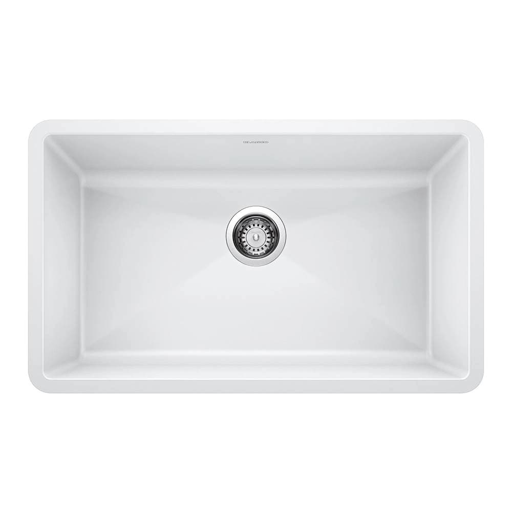 Precis Super Single Bowl - White material