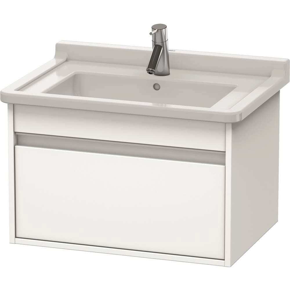Duravit Ketho Wall-Mount Vanity Unit White material